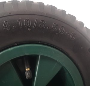 Saska Garden KOŁO DO TACZKI WÓZKA OGRODOWEGO POMPOWANE 32CM 3.50-6 2