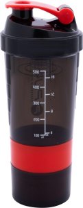 Victoria Sport BIDON FITNESS SHAKER 500ML GREY/RED PURE 2 IMPROVE 3