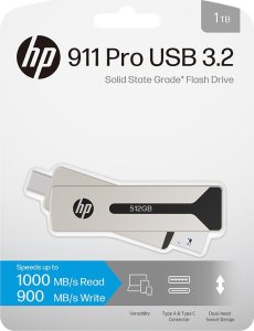 Pendrive HP HP 1TB Solid State Grade OTG Type-C Flash Drive 911 Pro 3