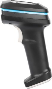 Manhattan 2D Long Range LED-Barcodescanner 50 mm Scanreichweite abnehmbares 1,8 m USB-A-Kabel 60 Scans/sec. 100K Lux Schutzart IP52 5