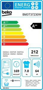 Suszarka do ubrań Beko BM3T37230W 7