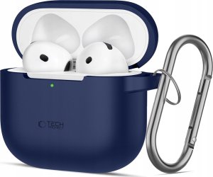 Tech-Protect TECH-PROTECT SILICONE HOOK APPLE AIRPODS 4 NAVY BLUE 1