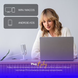 Mikrofon Endorfy Solum Voice S Onyx White (EY1B015) 8