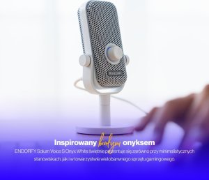 Mikrofon Endorfy Solum Voice S Onyx White (EY1B015) 9