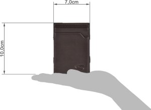 Camel Active CAMEL ACTIVE Small Slim skórzany portfel, etui brąz 286-705 29 RFID 286-705 29 7