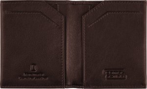 Camel Active Small Slim CAMEL ACTIVE skórzany portfel, etui brąz 286-701 29 RFID 2