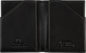 Camel Active Small Slim CAMEL ACTIVE skórzany portfel, etui czarny 286-702 60 RFID 2