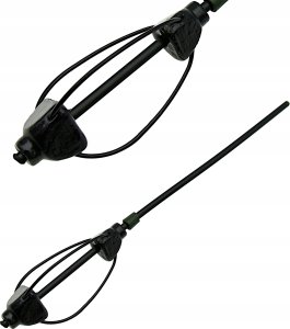 Miracle Fish SPRĘŻYNA ZANĘTOWA na rurce PRZELOTOWA dociążona 40g/20cm 1