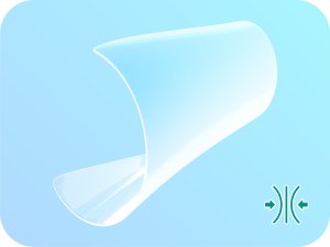 Nuxie Szkło Hybrydowe do Tesla 3 Highland (Przedni Ekran, Ceramiczne, Ochronne) 3