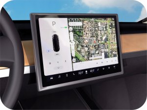 Nuxie Szkło Hybrydowe do Tesla 3 Highland (Przedni Ekran, Ceramiczne, Ochronne) 9