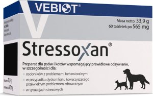 TropiDog VEBIOT Stressoxan 60 tabletek 1