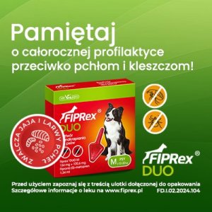 TropiDog VET-AGRO FIPREX DUO M 134 mg + 120,6 mg roztwór do nakrapiania dla psów 3