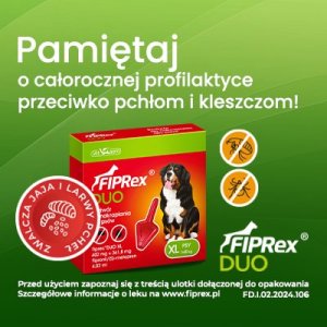 TropiDog VET-AGRO FIPREX DUO XL 402 mg + 361,8 mg roztwór do nakrapiania dla psów 3