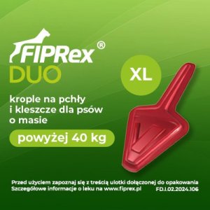 TropiDog VET-AGRO FIPREX DUO XL 402 mg + 361,8 mg roztwór do nakrapiania dla psów 4