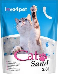 TropiDog Żwirek Silikonowy dla Kota Cat Sand 3,8l 3