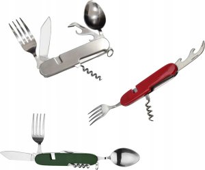 Supreme 6 w 1 Niezbędnik NÓŻ WIDELEC ŁYŻKA OTWIERACZ KORKO 3