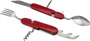 Supreme 6 w 1 Niezbędnik NÓŻ WIDELEC ŁYŻKA OTWIERACZ KORKO 4