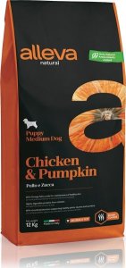 Alleva Alleva Natural Puppy Medium Chicken & Pumpkin 12kg 1