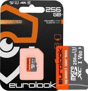Karta Eurolook Karta Pamięci Micro SD Class 10 1 256 GB EUROLOOK 1