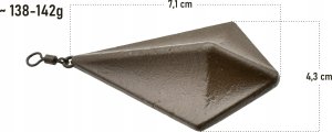 FRY Ciężarek KARPIOWY dalekiego zasięgu ELEVATOR LEAD 5oz 142 g 2