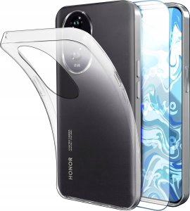 Hello Case ETUI DO HONOR 200 GUMOWE OBUDOWA CASE SILIKON SLIM POKROWIEC CLEAR SZKŁO 1