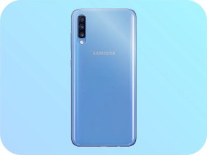 Hello Case Etui Do Samsung Galaxy A70 (Przezroczyste, Silikonowe, Ochronne) Szkło 9H 2