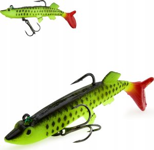 Miracle Fish GUMA Uzbrojona w kotwicę i główkę jigową Kopyto przynęta 10 cm 15 g 1