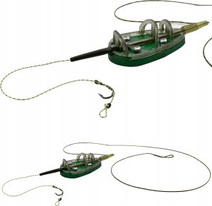 Gotowy Uzbrojony koszyk metod Method Feeder 40g #2 6