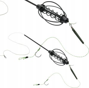 Gotowy zestaw gruntowy ze sprężyną 30g hak #4 6