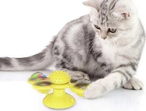 Nuxie Interaktywna, obrotowa zabawka dla kota z kocimiętką 2