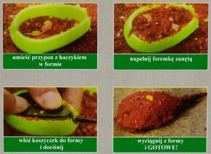 KOSZYK do metody Koszyczek METHOD FEEDER 40g M łącznik szybkiej wym przypon 7