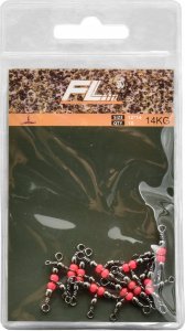 KRĘTLIK POTRÓJNY Baryłkowy z koralik 10szt 12*14 3