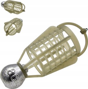 FRY Koszyczek ZANĘTOWY Rakieta do dalekich rzutów 80 g Cage Feeder BULLET 1