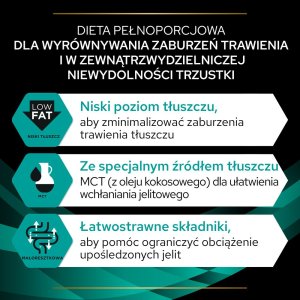 Purina Pro Plan PRO PLAN Veterinary Diets Canine EN Gastrointestinal Karma dla psów mus 195g 2