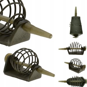 FRY Podajnik sprężynowy Koszyk z obciążeniem 50 g Feeder RIVER Rzeka silny nurt 8