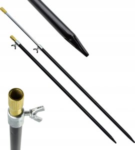 Podpórka SZTYCA WĘDKARSKA 54-95 cm Teleskopowa Aluminiowa 6