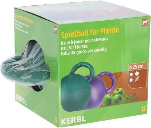 Kerbl Piłka aromatyzowana do zabawy dla konia kolor zielony, jabłkowa 2