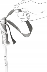 Leki Bliss Resegold - Kije narciarskie 115cm 5