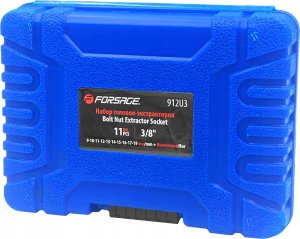 Rockforce Nasadki do uszkodzonych śrub nakrętek 11el. (9-19mm, 3/8") 3