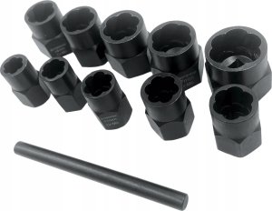 Rockforce Nasadki do uszkodzonych śrub nakrętek 11el. (9-19mm, 3/8") 4