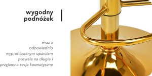 Activeshop 4Rico Hoker barowy QS-B16G aksamit różowe 10