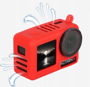 SunnyLife Pokrowiec Futerał Case Etui Osłona +Pasek Smycz do DJI OSMO ACTION 5 PRO / OA5-BHT885 8