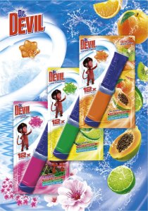 General Fresh Devil Żel do WC punktowy, ocean, 75 ml 3