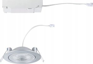 Paulmann Oprawa do wbudowania ANMUS LED 3-STEP DIM 5W 700lm 105mm 2700K-6500K IP20 230V chrom matowy / aluminium 2