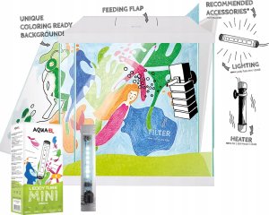 Aquael Aquael Leddy Mini 30 Baltas (13L) 8