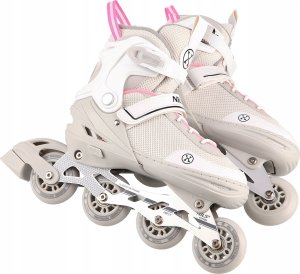 Rolki Nils Extreme NH18188A z wymienną płozą regulowane szare r. 29-33 5