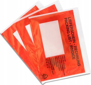 Emerson Koperty kurierskie Emerson C6 transparentne czerwone (1000) 1