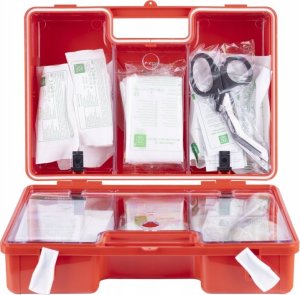 Polska Firma Apteczka firmowa Donau Safety DIN 13157 (+ ustnik) w pudełku 2