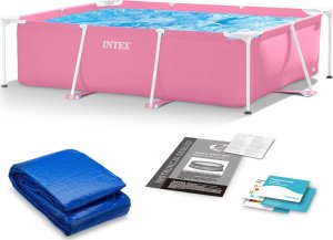 Intex Basen ogrodowy stelażowy 220 x 150 x 60 cm 2w1 28266 1