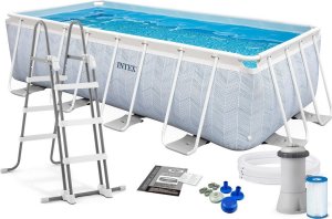 Intex Basen ogrodowy stelażowy 400 x 200 x 100 cm 4w1 INTEX 26780 1